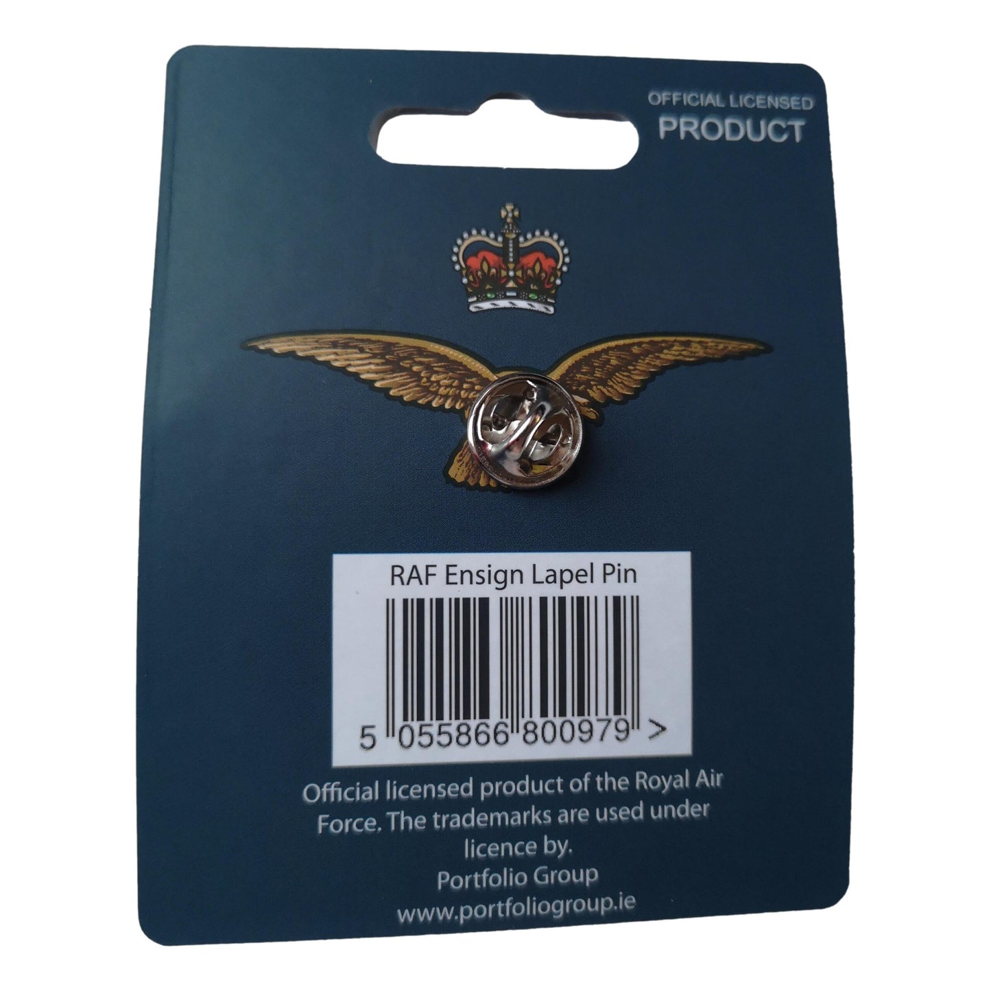 Royal Air Force RAF Ensign lapel pin badge image 2