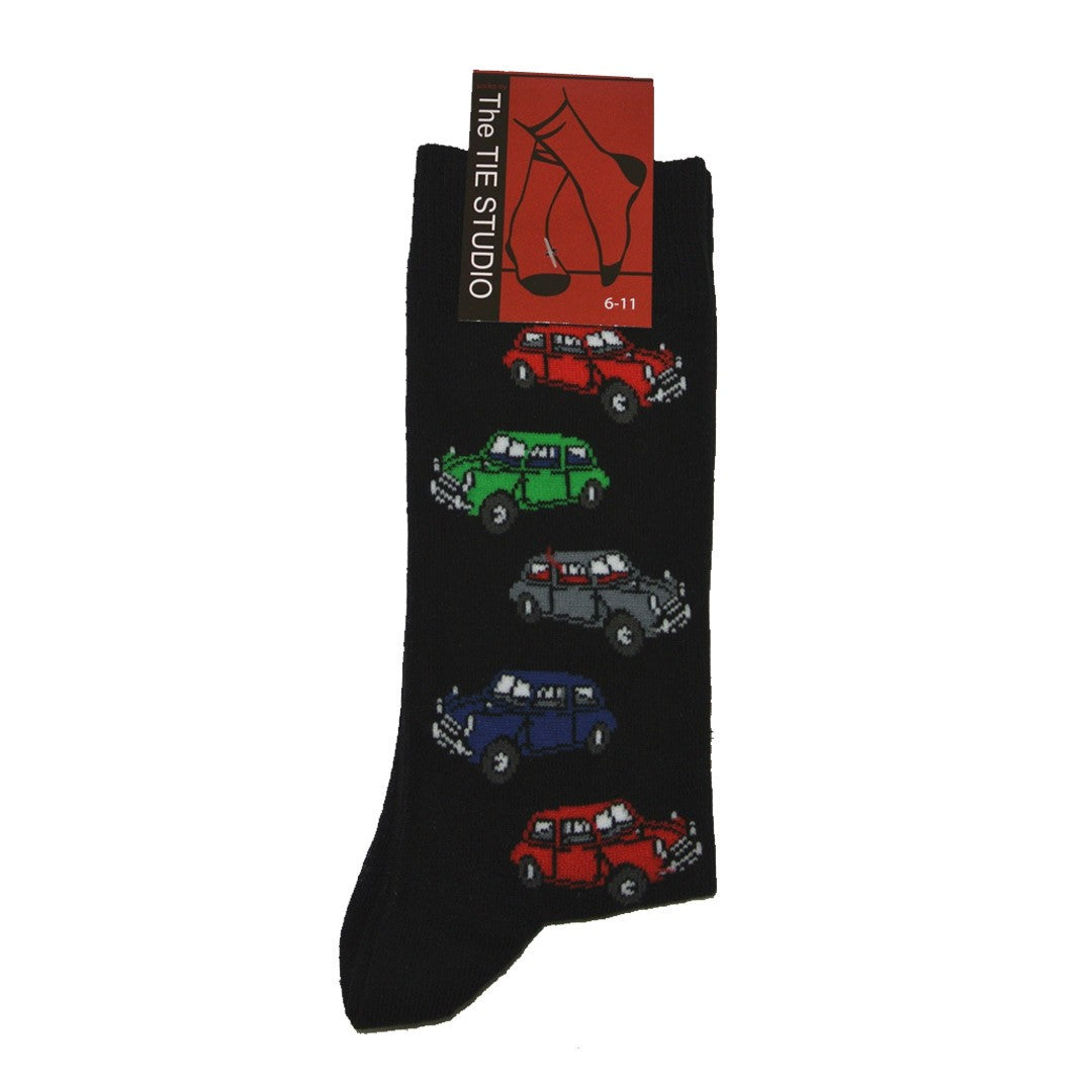 British Mini Cars Unisex Socks Adult Size 6-11 image 0