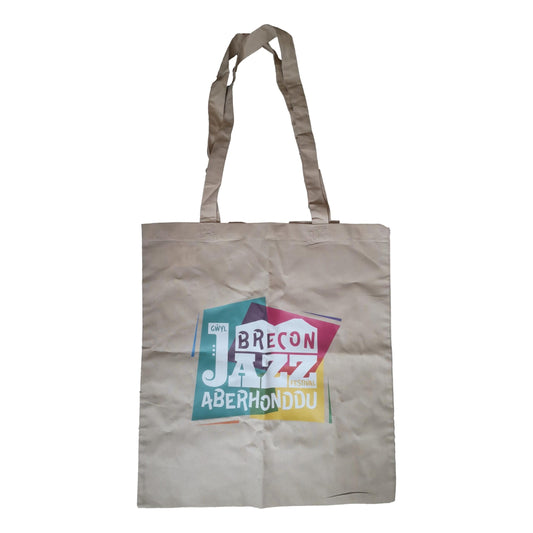 Brecon Jazz Festival Logo Sand Tote Bag image 0