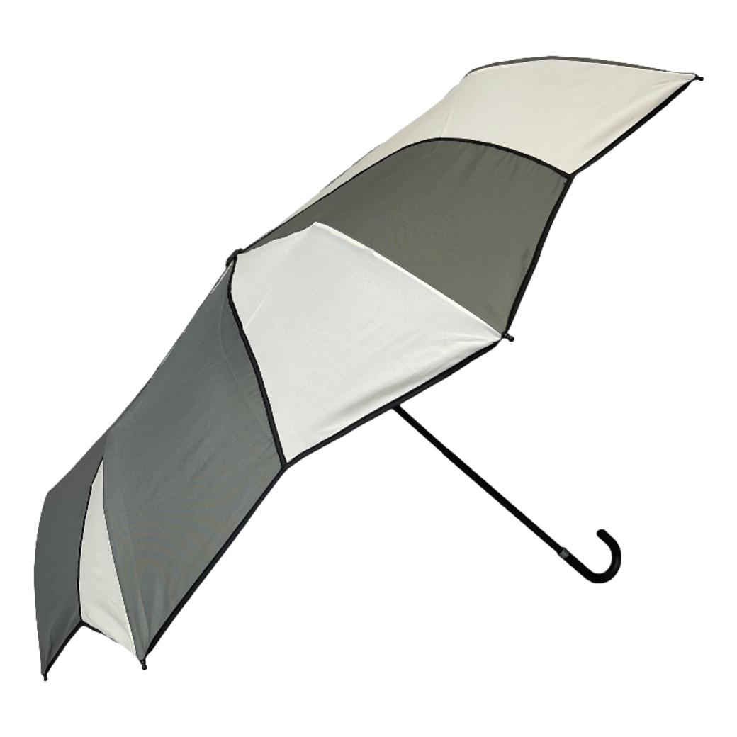 Everyday Swirl Charcoal/Cream Folding Umbrella Lightweight image 5
