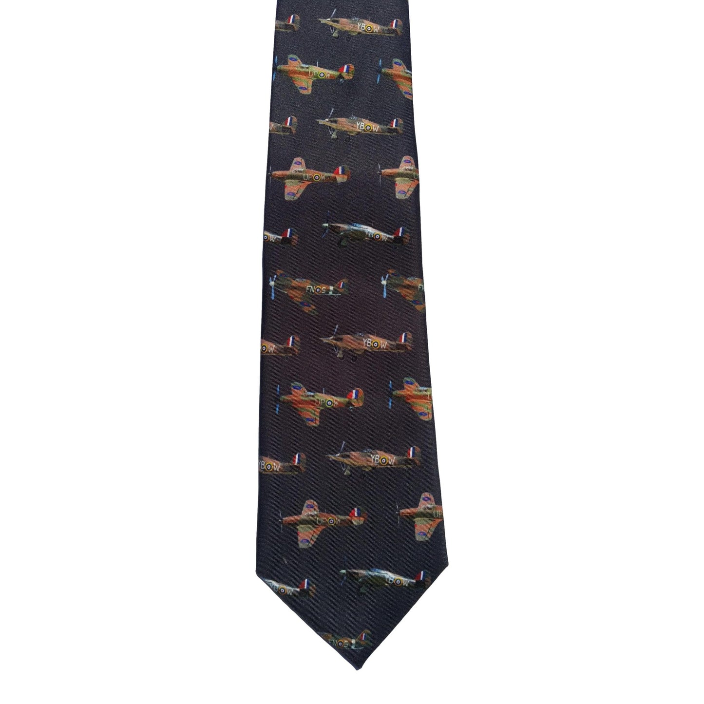 Hawk Hurricane repeating 100% Polyester Classic Tie image 0