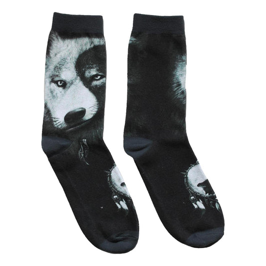 Wolf Chi Ladies Novelty Ankle Socks Adult One Size 3-5 image 0