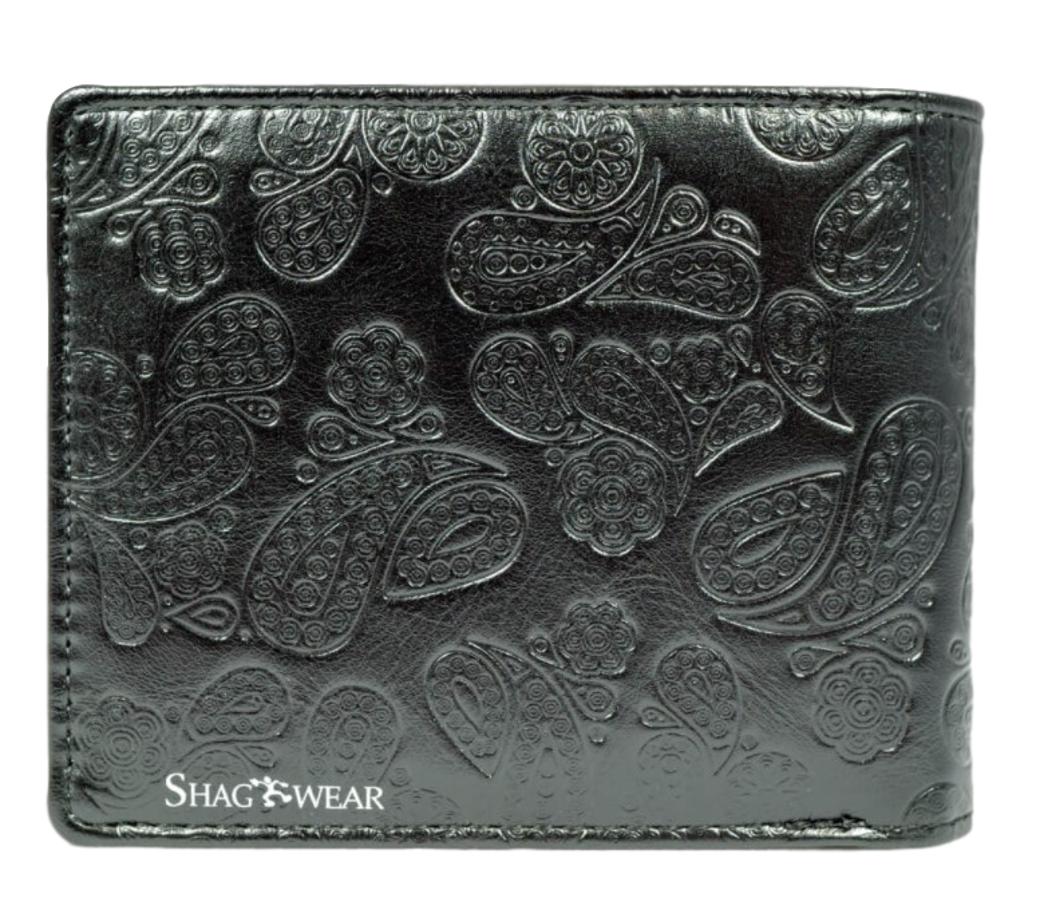 Abstract Skull Gents Leatherette Wallet image 3