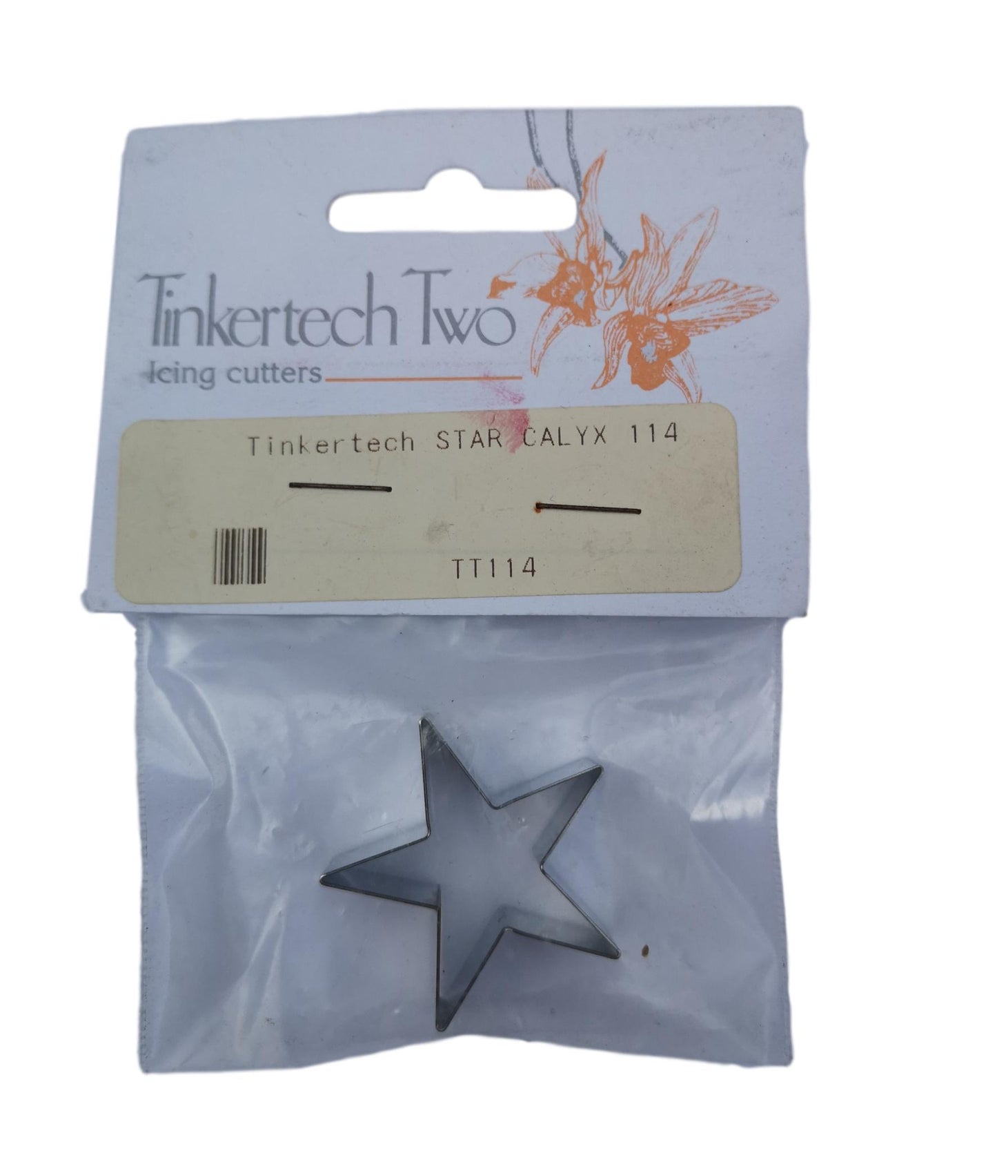 Stainless steel 34mm Star shaped icing cutter image 0