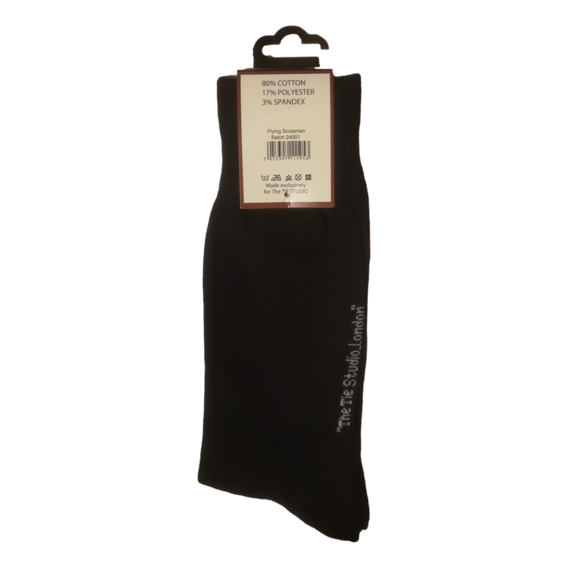 The Flying Scotsman 4472 Steam Locomotive Black Unisex Novelty Ankle Socks Adult Size 6-11 image 1