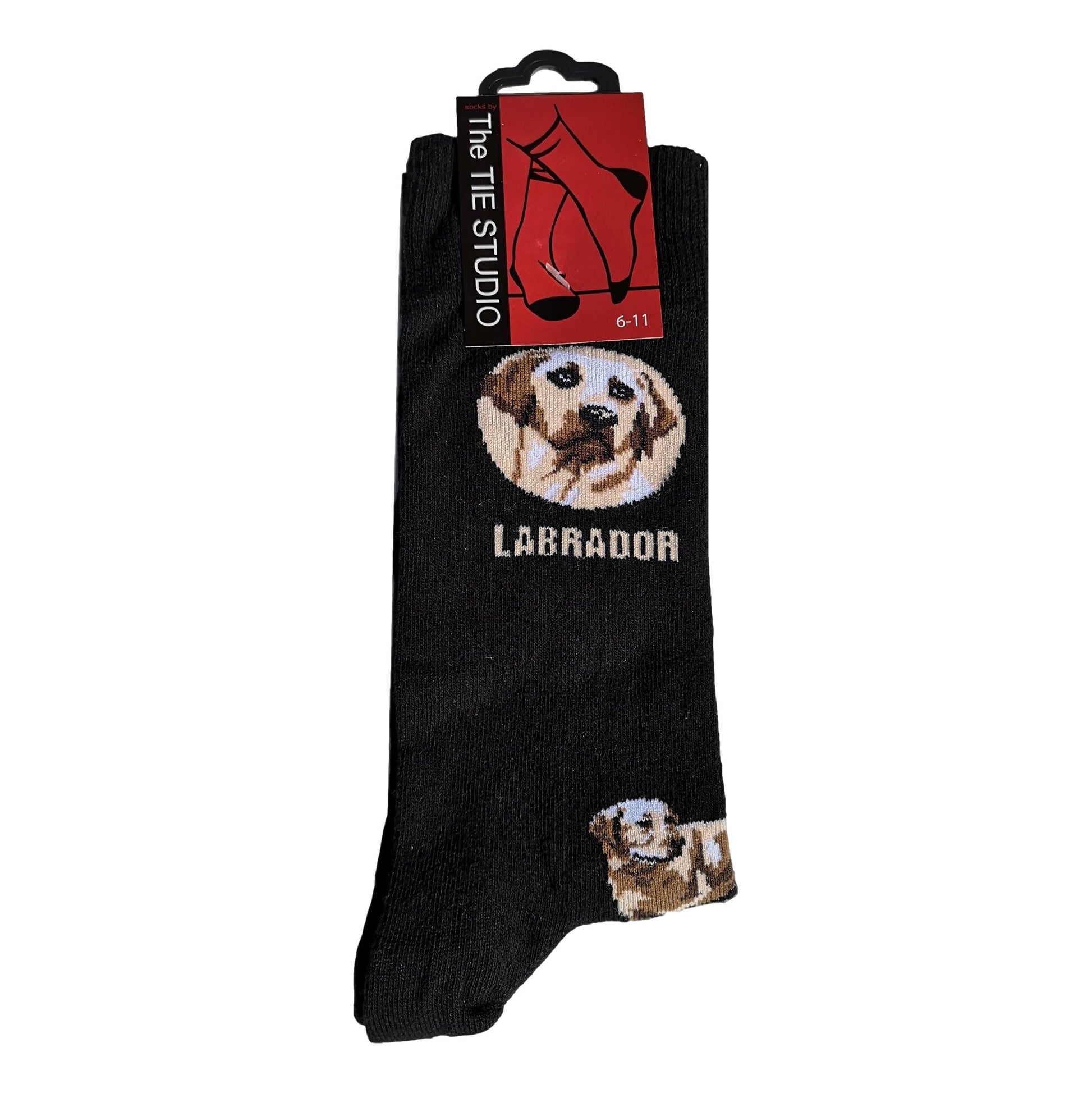 Labrador Dog Unisex Novelty Ankle Socks Adult Size 6-11 image 0