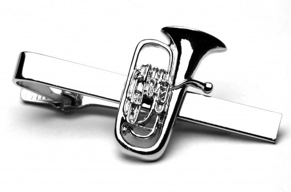 Euphonium Silver-plated Tie Bar/Clip/Slide image 0