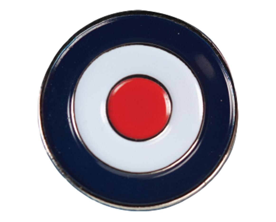 Royal Air Force Ensign Roundel Red Arrows Aircraft Fighter Bomber lapel pin badge image 1