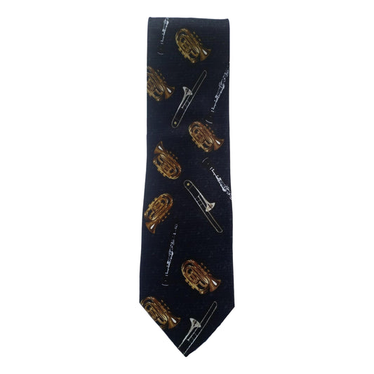 Brass and Wind Instruments 100% Polyester Classic Tie image 0