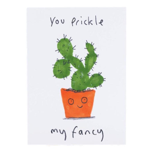 You Prickle My Fancy eco-friendly humour greetings card image 0