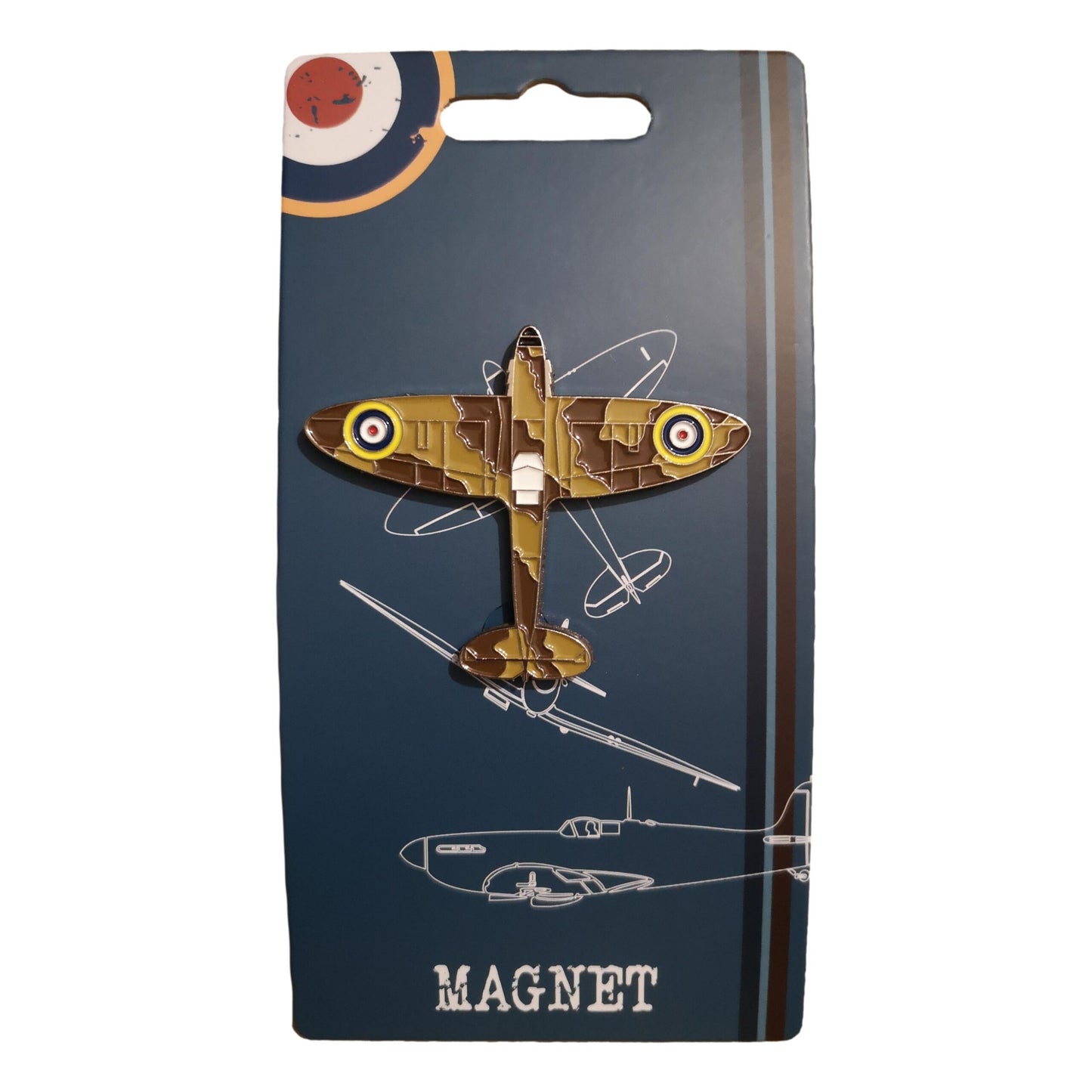 Royal Air Force Spitfire Plane RAF fridge magnet image 1