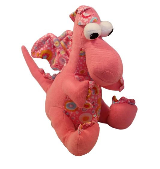 Cuddly Baby Dragon Pale Pink Soft Toy image 0