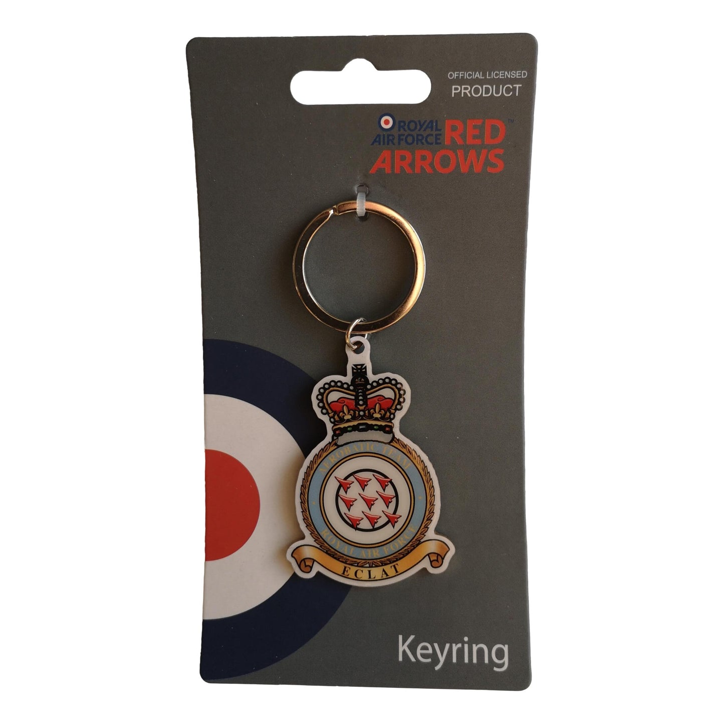 Royal Air Force Red Arrows Crest RAF keyring image 1