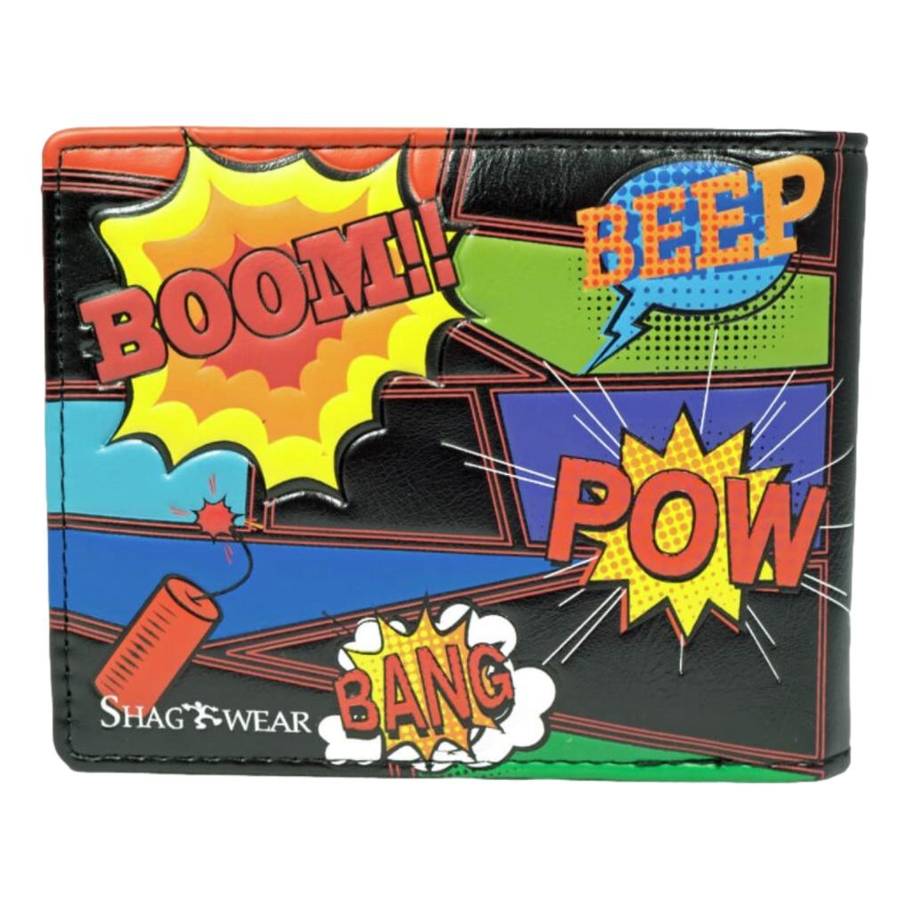 Comic Book Gents Leatherette Wallet image 1