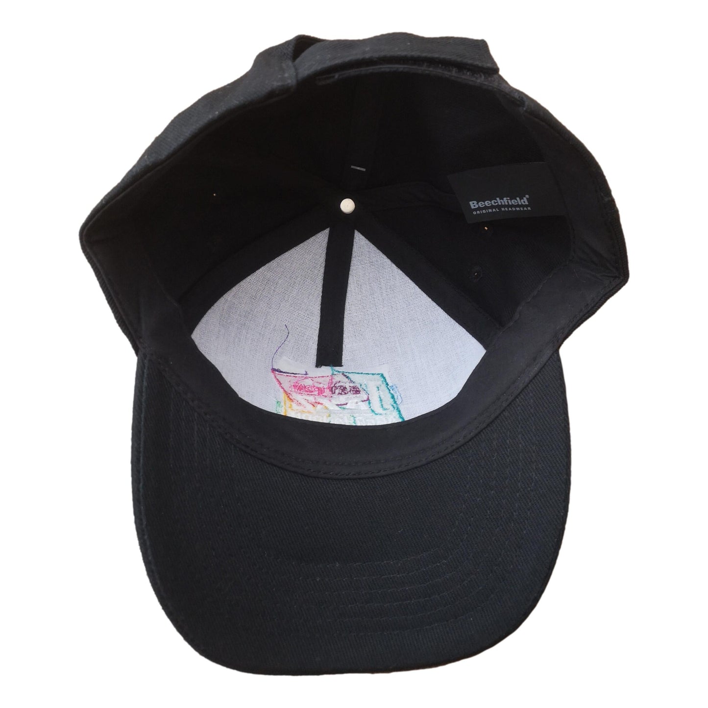 Brecon Jazz Festival Black Embroidered Beechfield Cap image 1