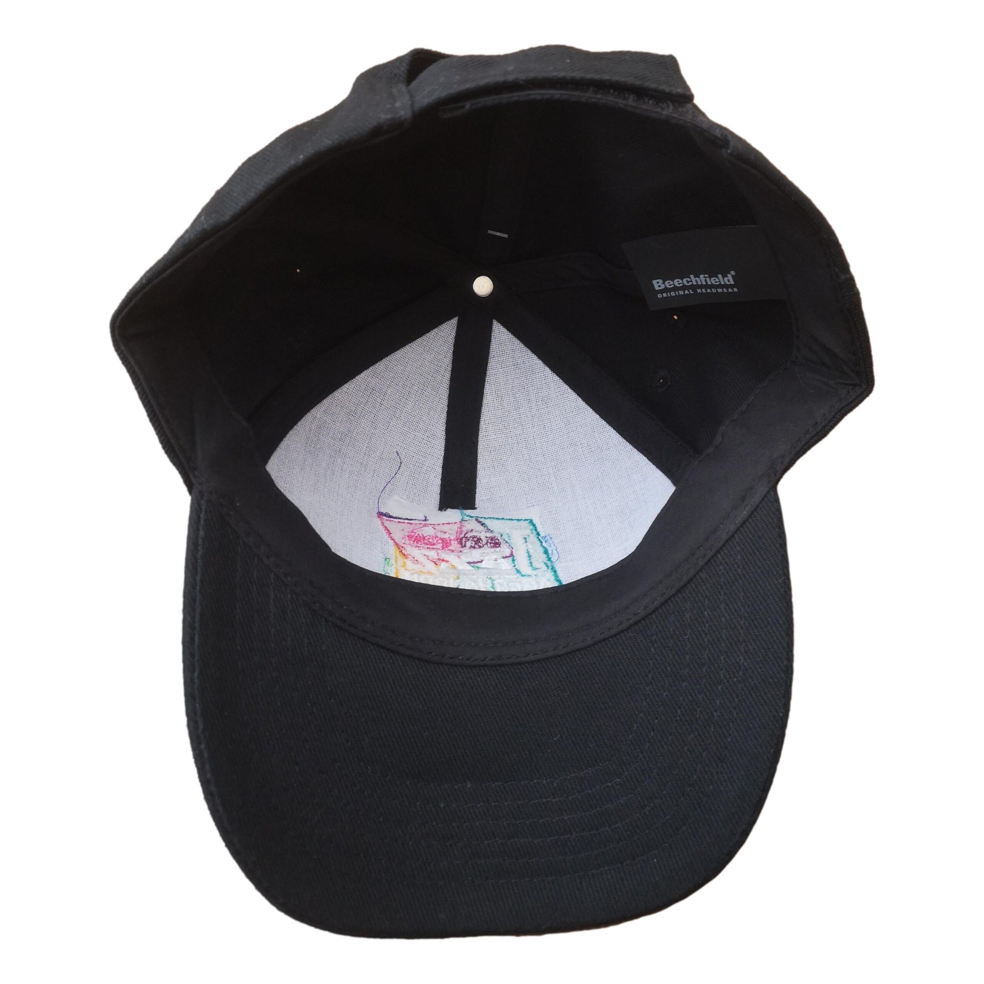 Brecon Jazz Festival Black Embroidered Beechfield Cap image 1