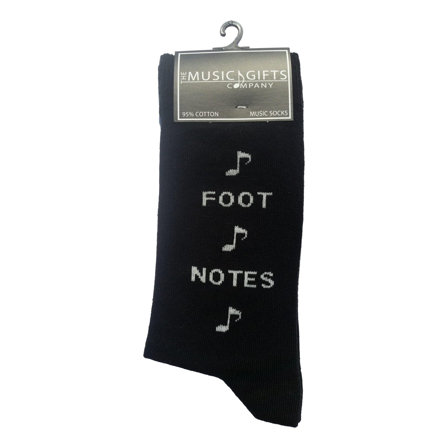 Foot Notes Cottonrich Unisex Novelty Ankle Socks Adult Size 6-11 image 0