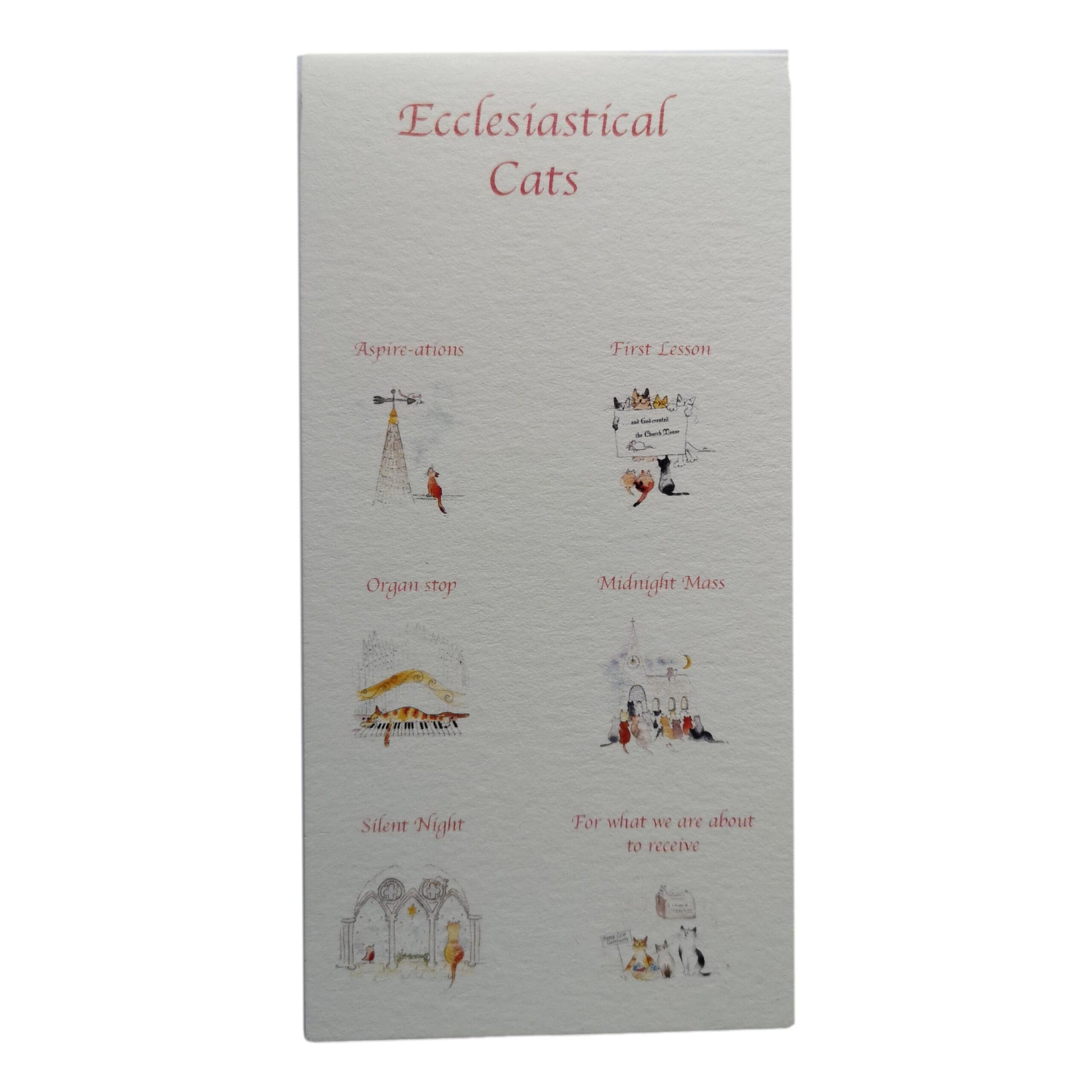 Ecclesiastical Cats Notepad image 0