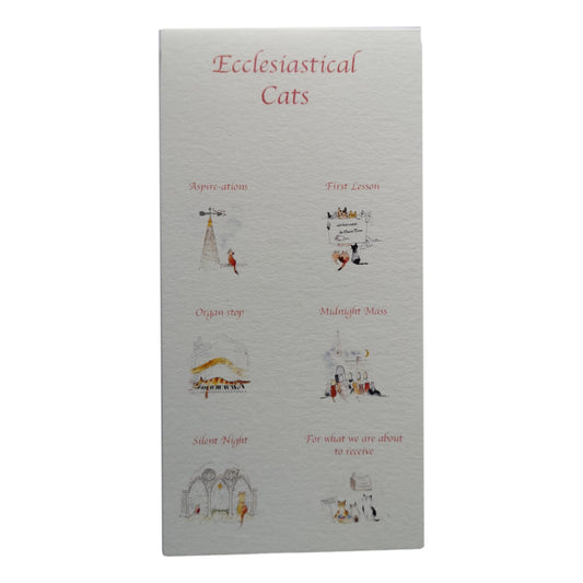 Ecclesiastical Cats Notepad image 0