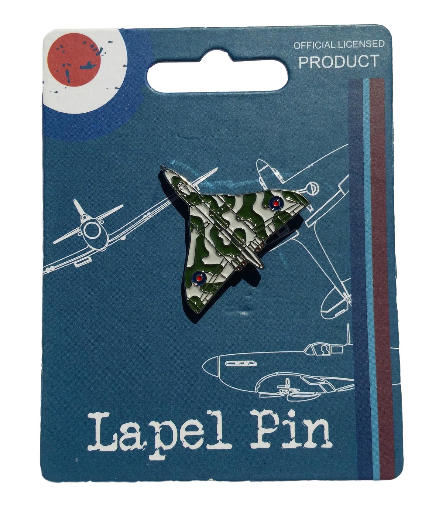 Royal Air Force Vulcan lapel pin badge image 1