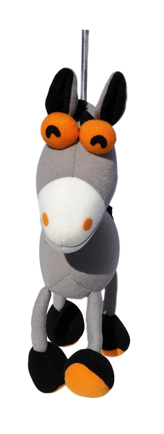 Springy Donkey Panopoly Animal Mobile distraction for babies & young children image 1