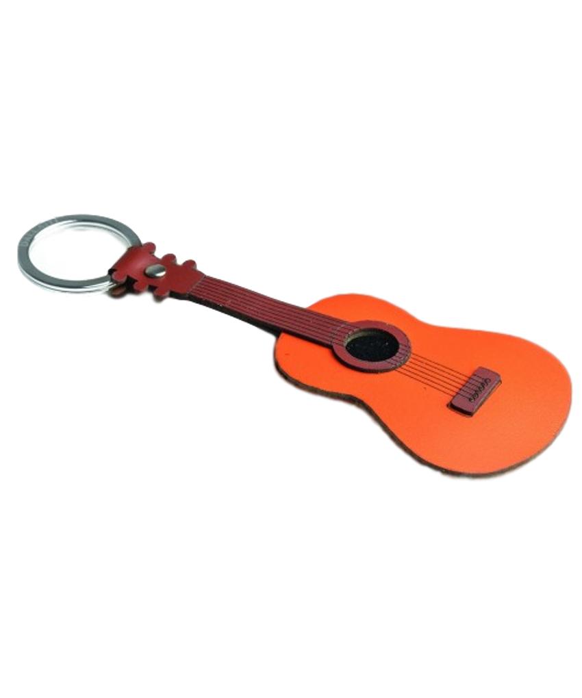 Classical Guitar Italian Leather keyring image 0