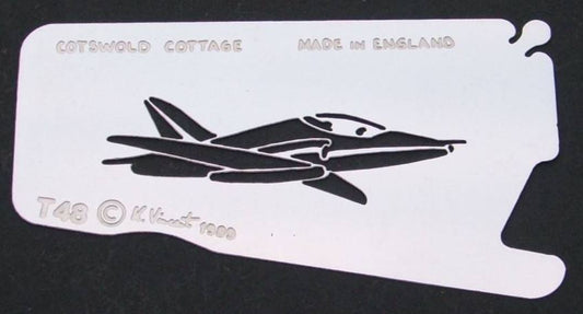 Stainless steel T48 Red Arrows cake decorating / card making stencil image 0
