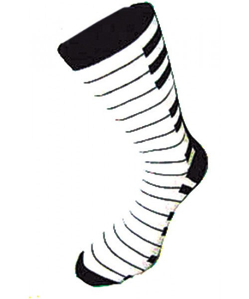 Piano Keyboard Cottonrich Unisex Novelty Ankle Socks Adult Size 6-11 image 1