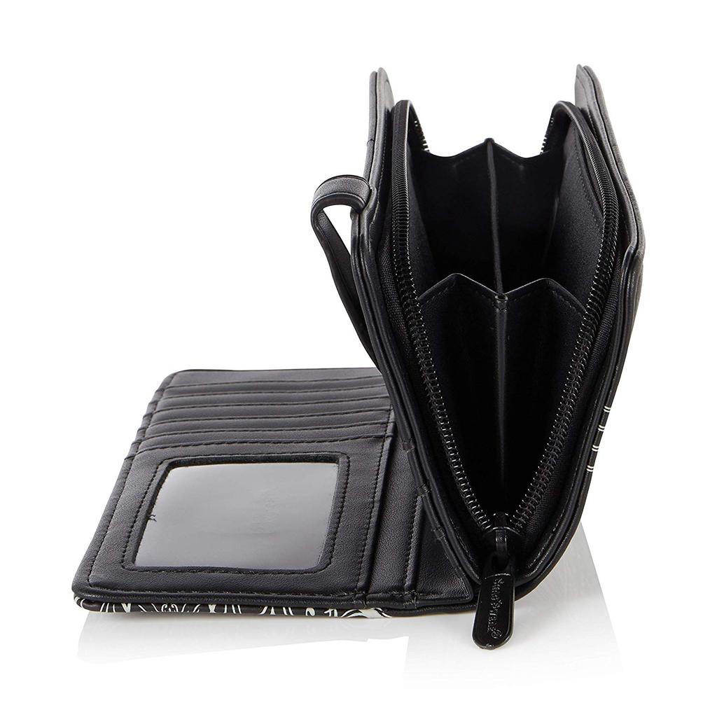 Guitar Large Leatherette Young Ladies Zipper Purse Wallet image 3
