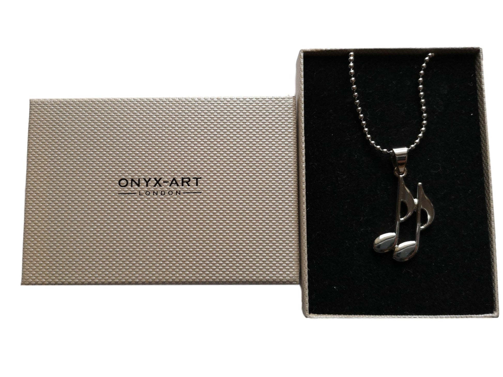 Quavers silver-plated pendant image 2