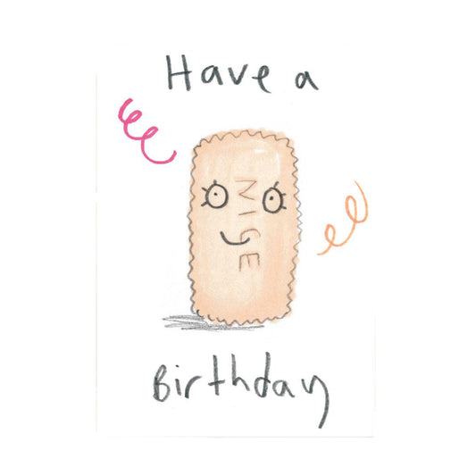 Have a Nice Birthday eco-friendly humour greetings card image 0