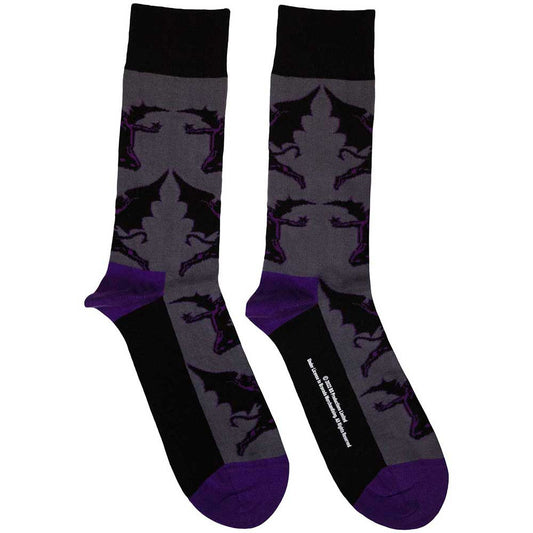 Black Sabbath Demons Grey Unisex Adult Ankle Socks