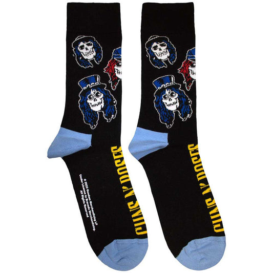 Guns N Roses Skull Band Unisex Adult Ankle Socks