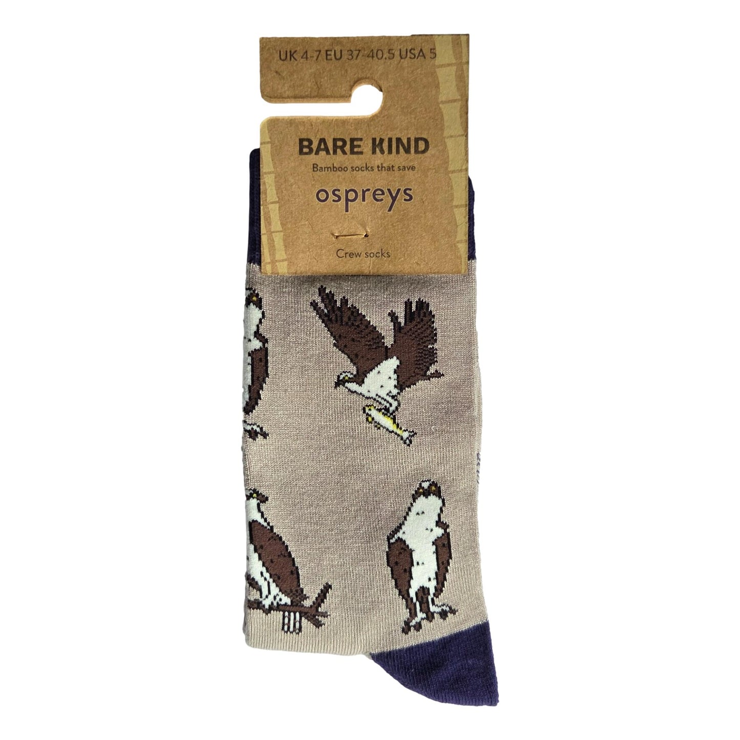 Save The Ospreys Unisex Novelty Ankle Socks Adult UK Size 4-7