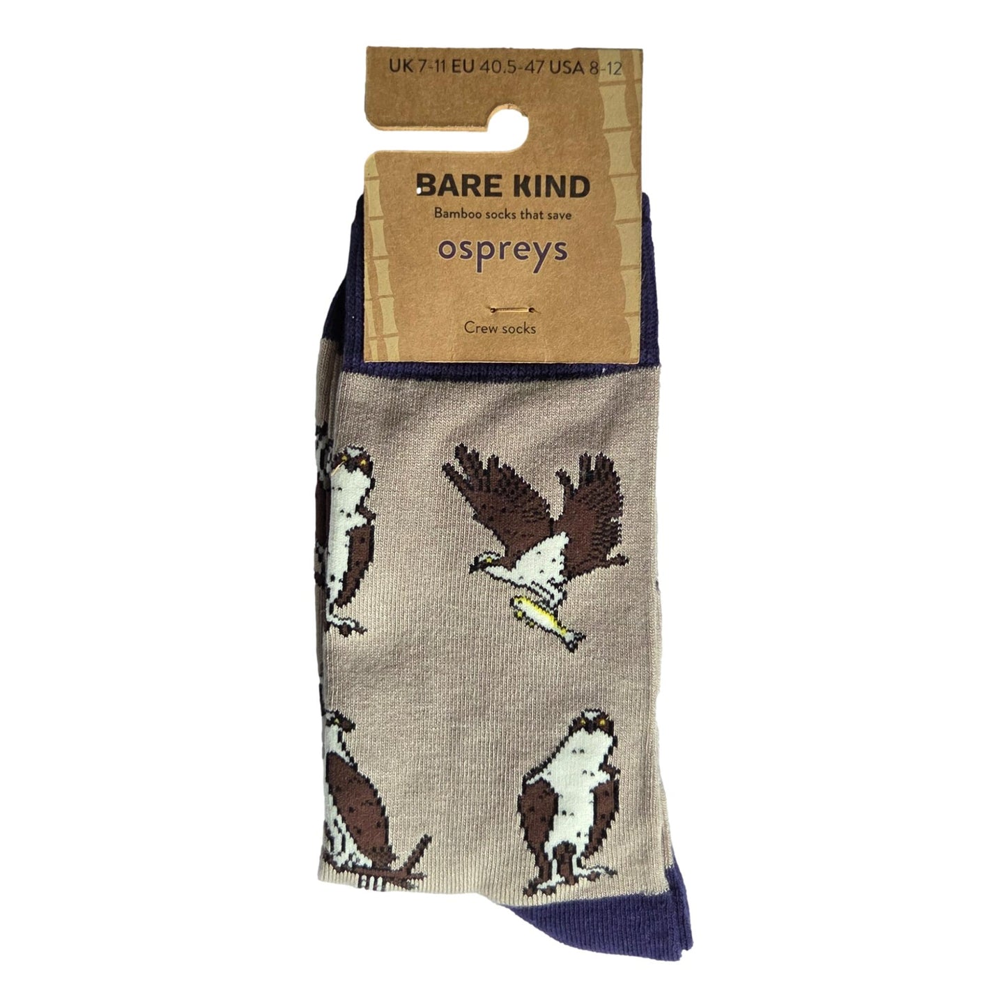 Save The Ospreys Unisex Novelty Ankle Socks Adult UK Size 7-11