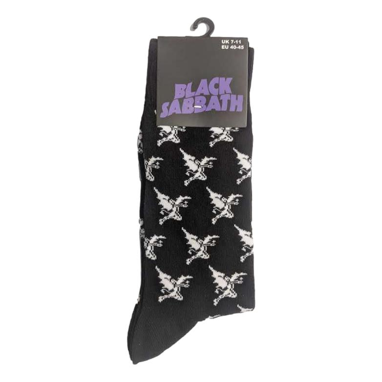 Black Sabbath Demons Black Unisex Adult Ankle Socks
