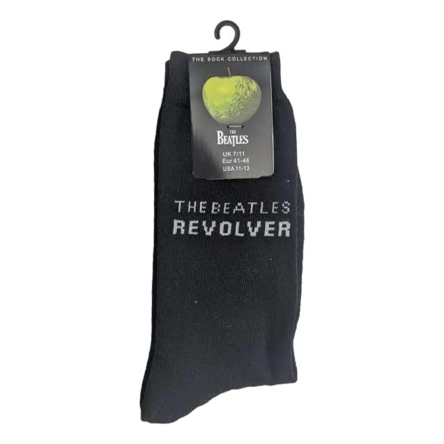The Beatles Revolver Black Unisex Adult Ankle Socks