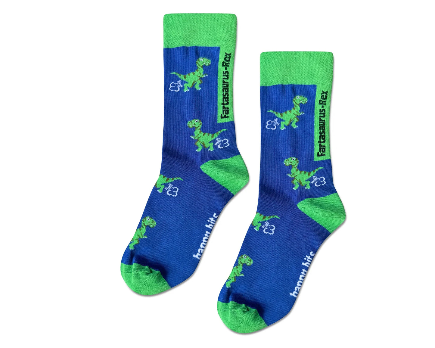 Fartasaurus Rex Dinosaur Unisex Novelty Ankle Socks Adult UK Size 8-11.5