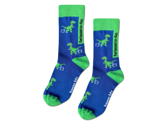 Fartasaurus Rex Dinosaur Unisex Novelty Ankle Socks Adult UK Size 8-11.5