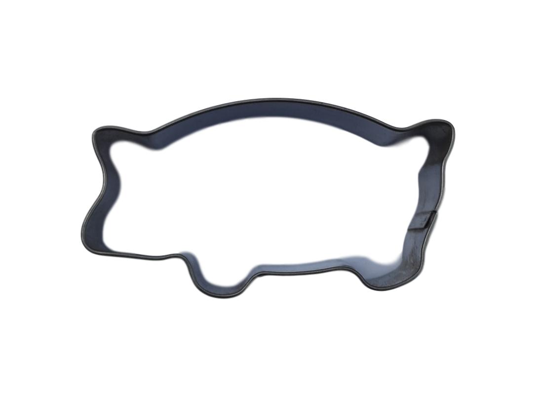 Pig shaped stainless steel Cookie Cutter image 0