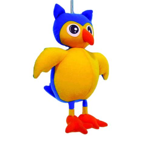Springy Baby Owl Panopoly Animal Mobile distraction for babies & young children image 0