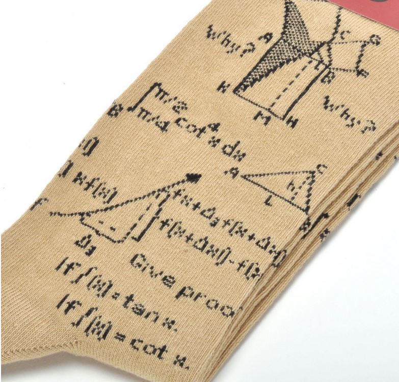 Complex Number Mathematical Equations Unisex Novelty Ankle Socks Adult Size 6-11 image 2