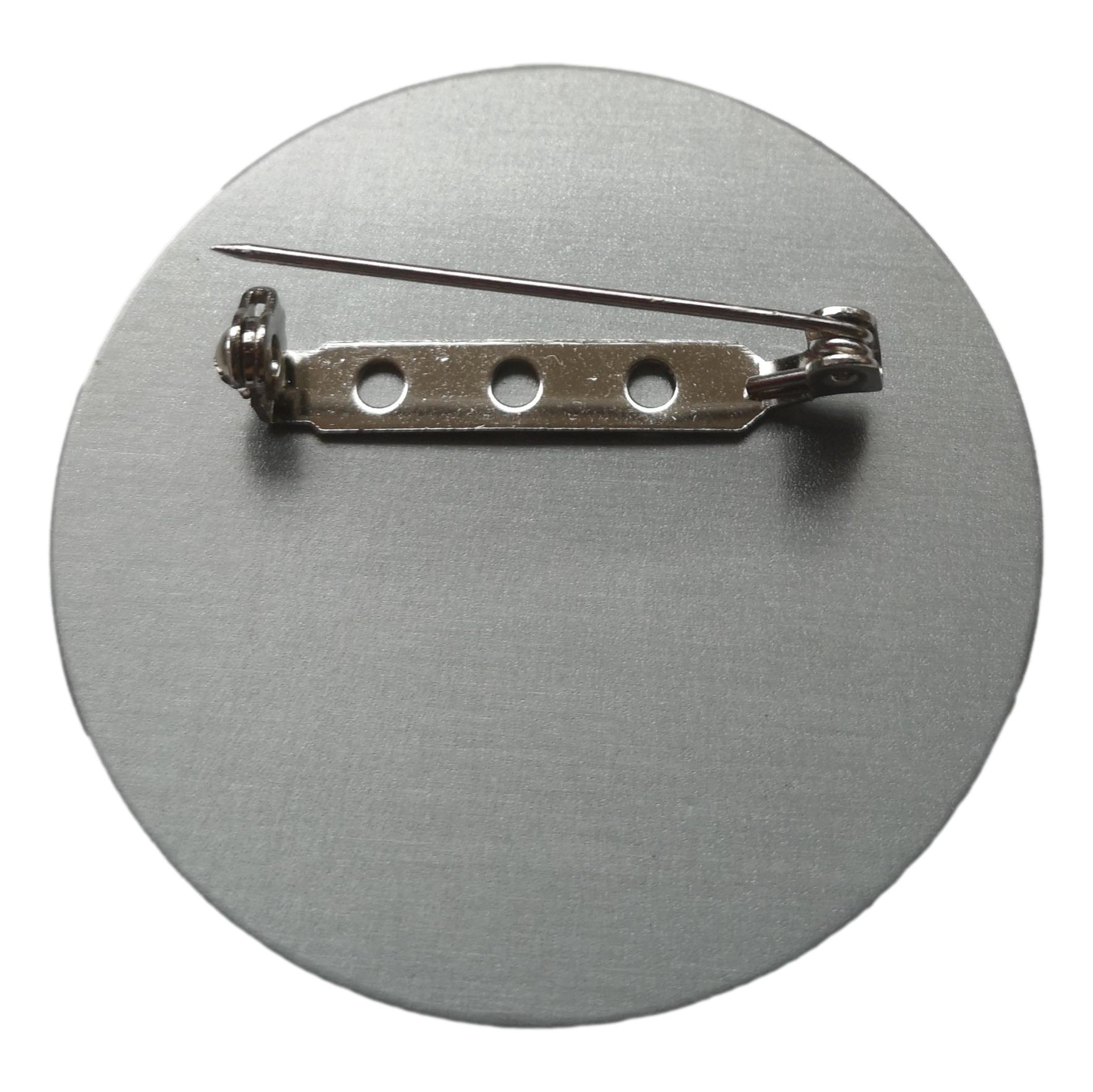 Brecon Jazz Festival Circular Metal Pin Badge image 1