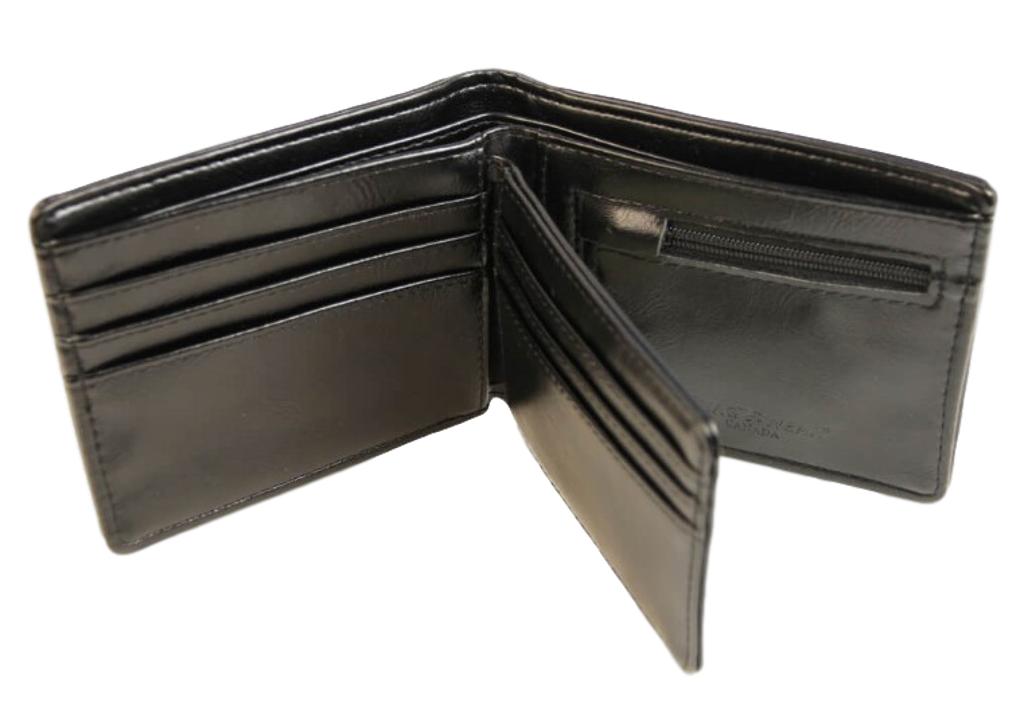 Elk Head Brown Gents Leatherette Wallet image 1