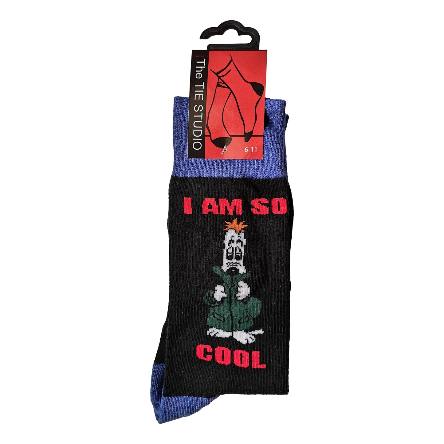 I Am So Cool Dog Unisex Novelty Ankle Socks Adult Size 6-11 image 0