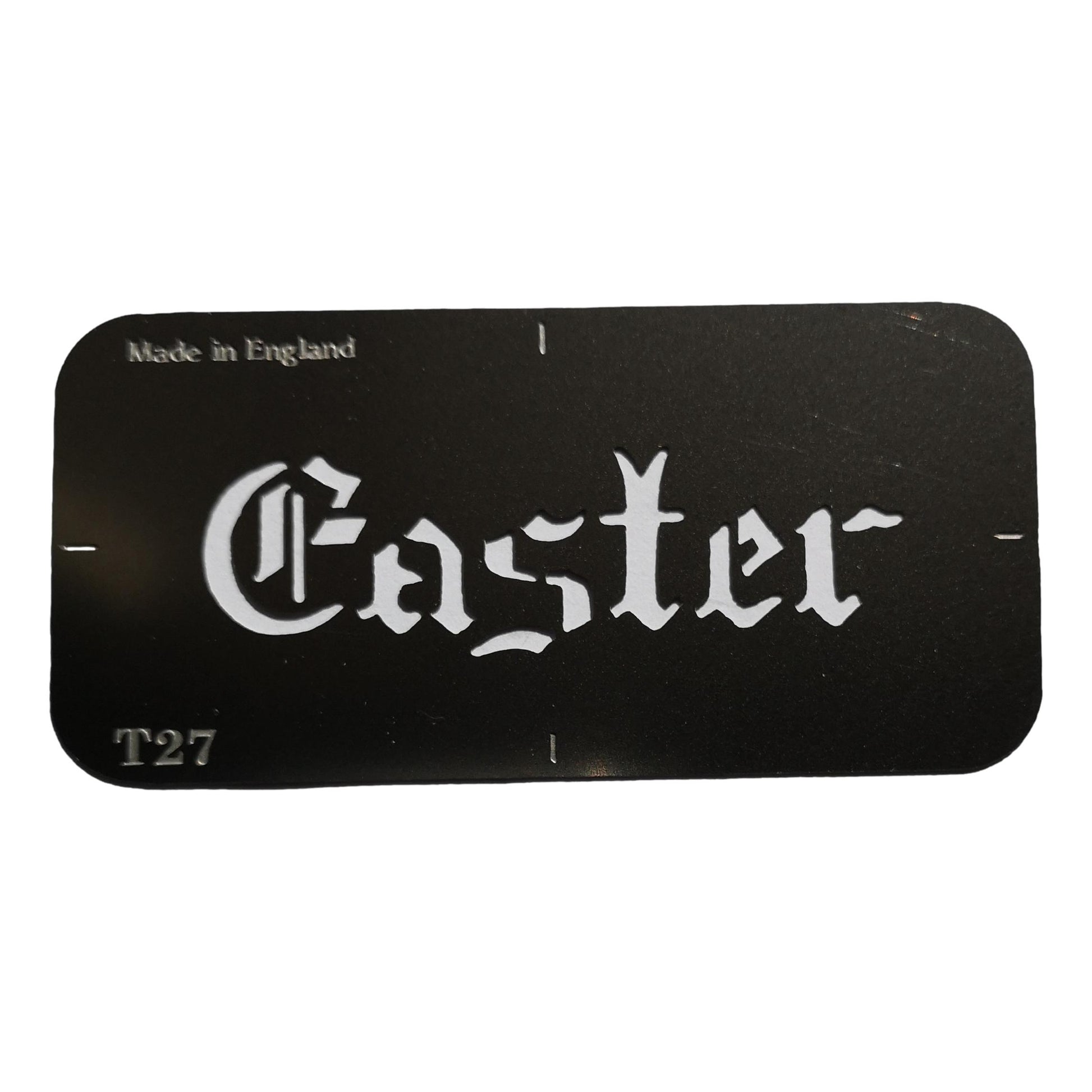 Stainless steel T27 Easter cake decorating / card making stencil image 0
