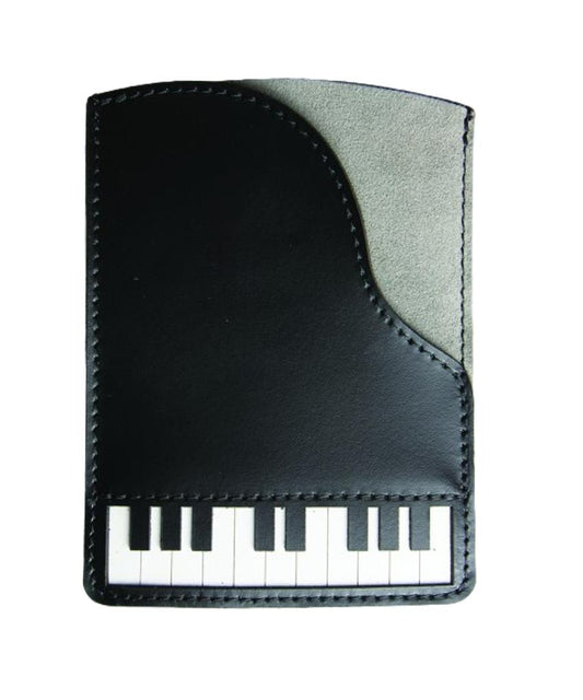 Grand Piano Italian Leather Passport Holder image 0