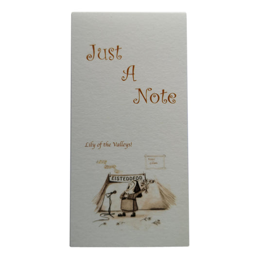 Lily of the Valley Singing Nun Notepad image 0