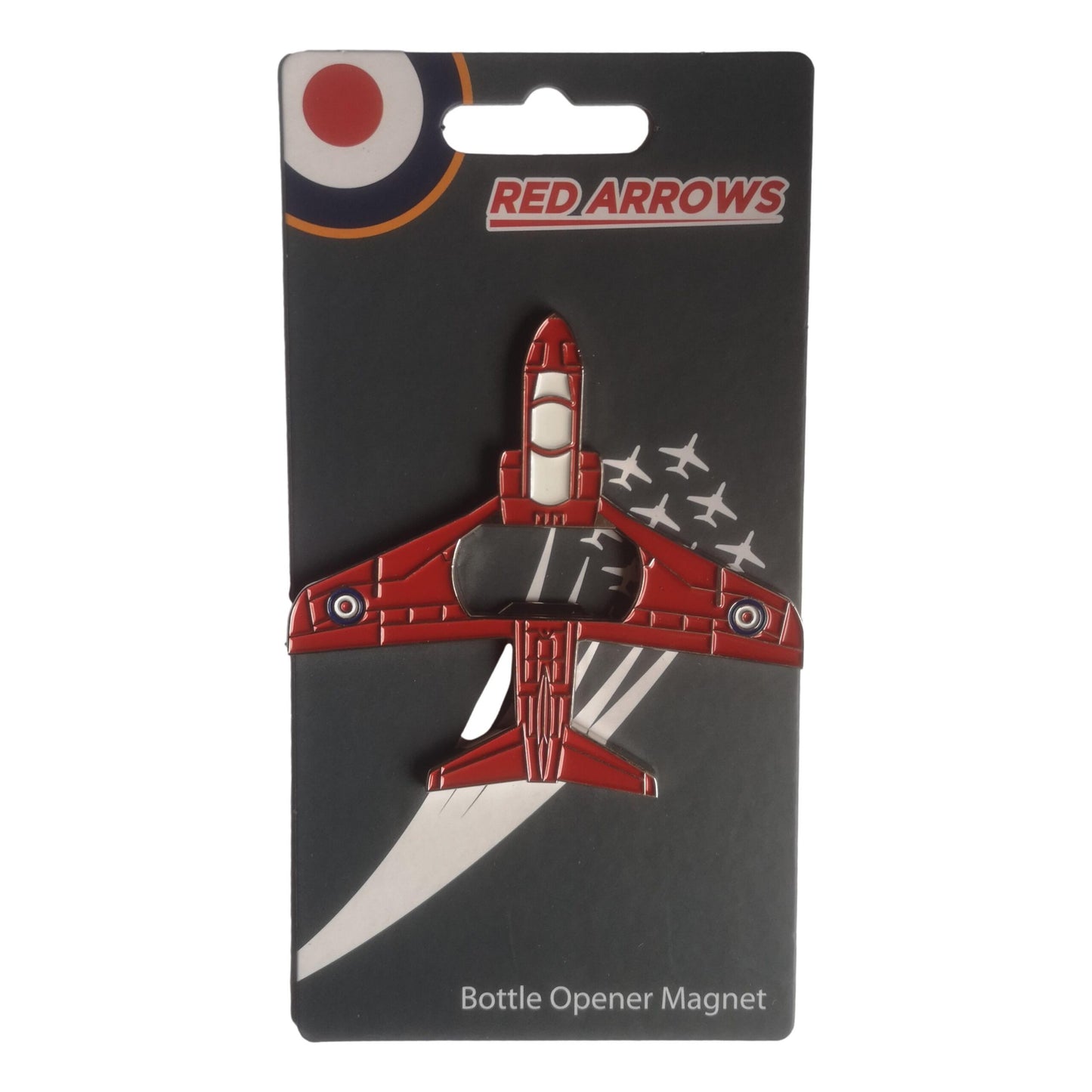 Royal Air Force Red Arrows BAe Hawk RAF bottle opener fridge magnet image 1