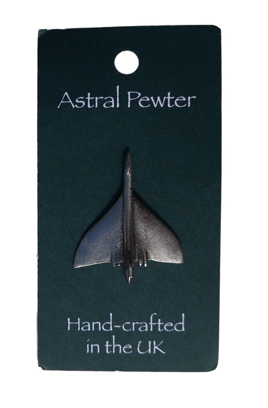 Avro Vulcan Bomber pewter lapel pin image 0